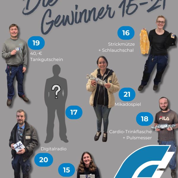 #Adventskalender, #FischerEdelstahltechnik, #24Gewinner, #Adventszeit